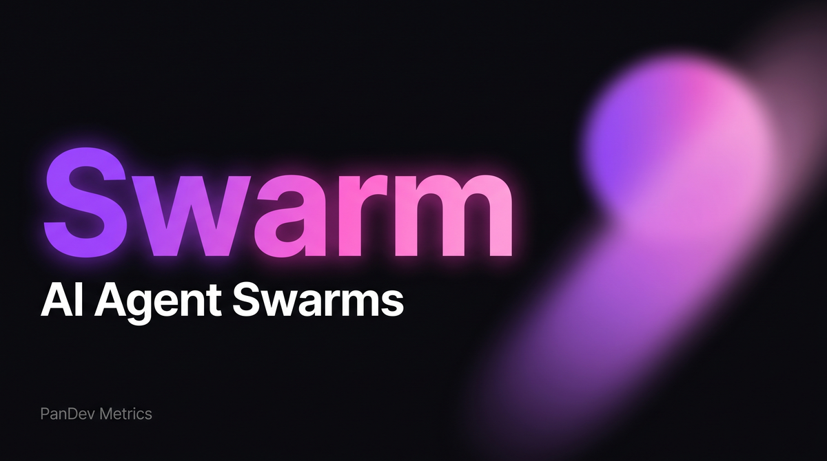 AI Agent Swarms for Developers: Multi-Agent Workflow Data | PanDev Metrics
