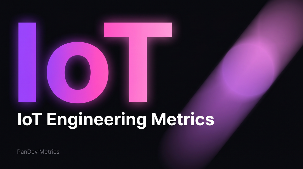 IoT Embedded Engineering: Metrics for Firmware Teams | PanDev Metrics