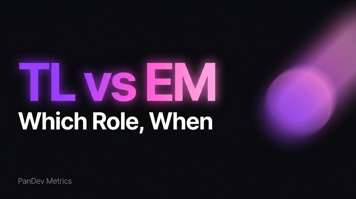 Engineering Manager vs Tech Lead vs Engineering Lead in 2026 | PanDev ...